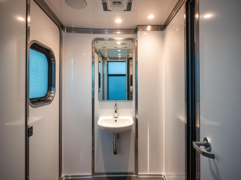 Luxury Restroom Trailers in Clive, IA